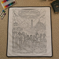 Quest Quilt™ Fantasy Coloring Blanket